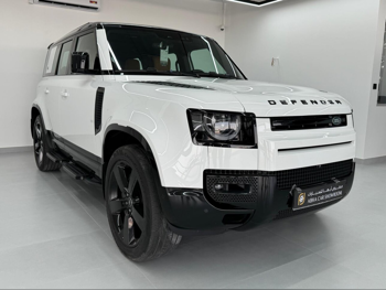 لاند روفر  ديفيندر  110  2023  اوتوماتيك  59,000 كم  6 سلندر  دفع رباعي  اس يو في  أبيض  تحت الضمان