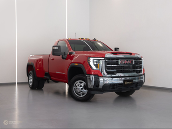 GMC Sierra 3500 HD 2025 Automatic 15,400 Km 8 Cylinder Four Wheel Drive (4WD) Pick Up Red With Warranty