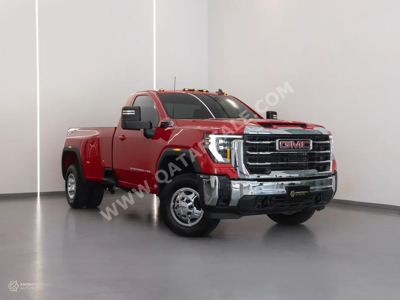 GMC Sierra 3500 HD 2025 Automatic 15,400 Km 8 Cylinder Four Wheel Drive (4WD) Pick Up Red With Warranty