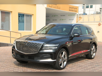 Genesis  GV 80  2021  Automatic  85,000 Km  6 Cylinder  Rear Wheel Drive (RWD)  Sedan  Black  With Warranty