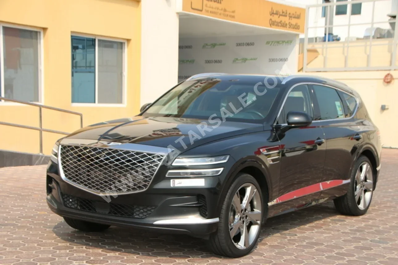 جينيسيس جي 80 2021 اوتوماتيك 85,000 كم 6 سلندر دفع خلفي سيدان أسود تحت الضمان