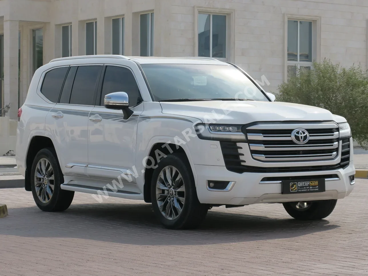تويوتا لاند كروزر في اكس توين توربو 2023 اوتوماتيك 105,000 كم 6 سلندر دفع رباعي اس يو في أبيض