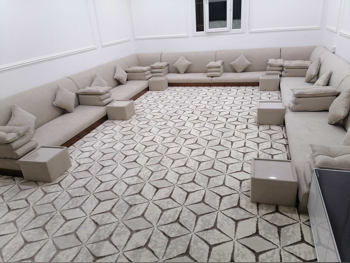 Sofas, Couches & Chairs Corner Sofas - Chenille - Beige