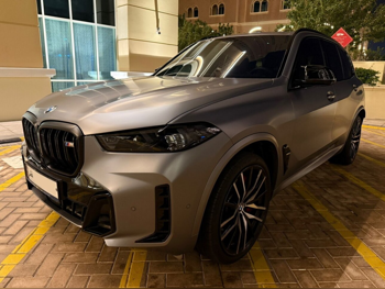 BMW  X-Series  X5 M60i  2024  Automatic  9,000 Km  8 Cylinder  Four Wheel Drive (4WD)  SUV  Gray  With Warranty