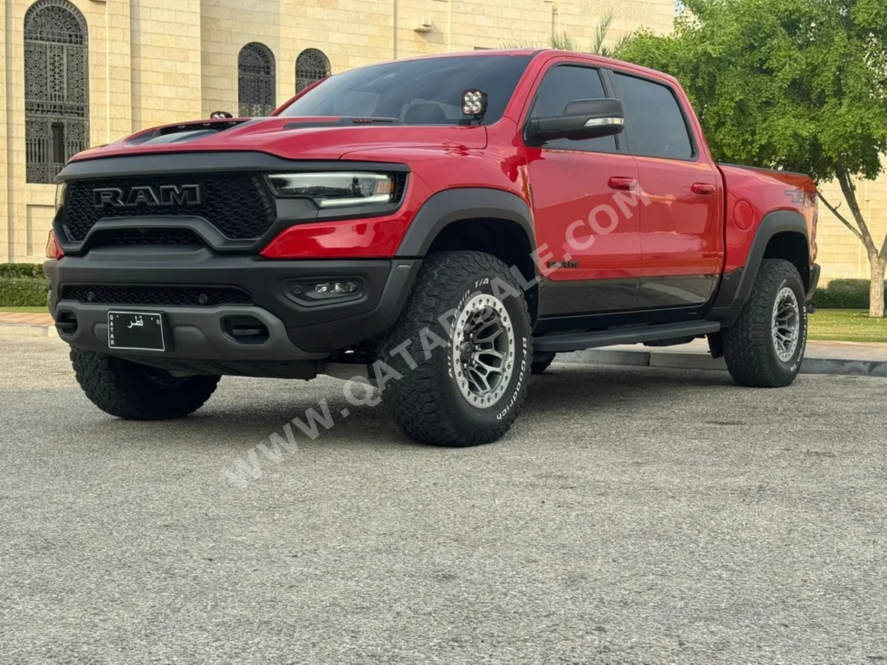 Dodge  Ram  TRX  2021  Automatic  129,000 Km  8 Cylinder  Four Wheel Drive (4WD)  Pick Up  Red  With Warranty