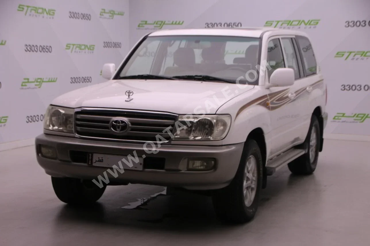 تويوتا لاند كروزر جي اكس 2007 اوتوماتيك 149,000 كم 6 سلندر دفع رباعي اس يو في أبيض