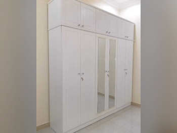 خزائن ودواليب الملابس والزينة - دوحة فيرنيتشر  - خزائن  - أبيض