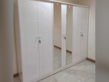 خزائن ودواليب الملابس والزينة - دوحة فيرنيتشر  - خزائن  - أبيض