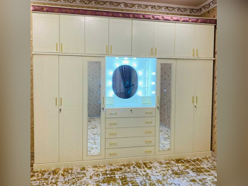 خزائن ودواليب الملابس والزينة - دوحة فيرنيتشر  - خزائن  - أبيض