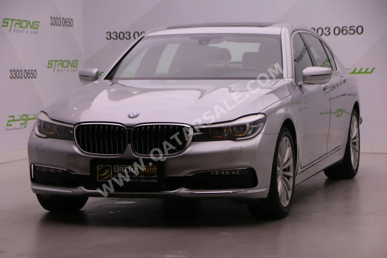 بي ام دبليو الفئة - السابعة 730 Li 2018 اوتوماتيك 105,000 كم 6 سلندر دفع خلفي سيدان فضي