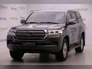 تويوتا لاند كروزر جي اكس ار 2020 اوتوماتيك 264,129 كم 6 سلندر دفع رباعي اس يو في رمادي