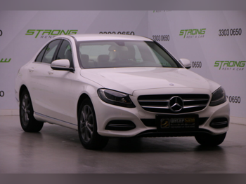 Mercedes-Benz C-Class 180 2015 Manual 129,000 Km 4 Cylinder Rear Wheel Drive (RWD) Sedan White