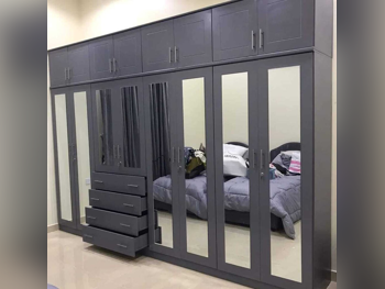 Wardrobes & Dressers - Doha Furniture - Wardrobes - Gray
