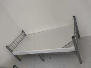 Beds - Single - Gray - Mattress Included