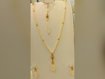 Gold Set Bahrain Woman By Item ( Designers ) 19.3 Gram Nature Yellow Gold 21k