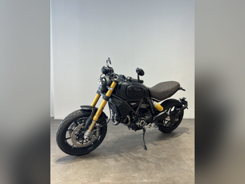 دوكاتي  سكرامبلر 1100 سبورت برو -  2025 - اللون اسود مطفي -  الضمان