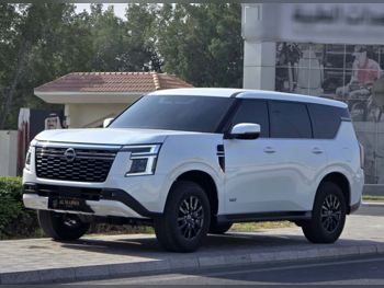 Nissan  Patrol  LE Turbo  2025  Automatic  2,500 Km  6 Cylinder  Four Wheel Drive (4WD)  SUV  White  With Warranty