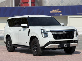 Nissan Patrol 2025 Manual 2,000 Km 6 Cylinder Four Wheel Drive (4WD) SUV White With Warranty