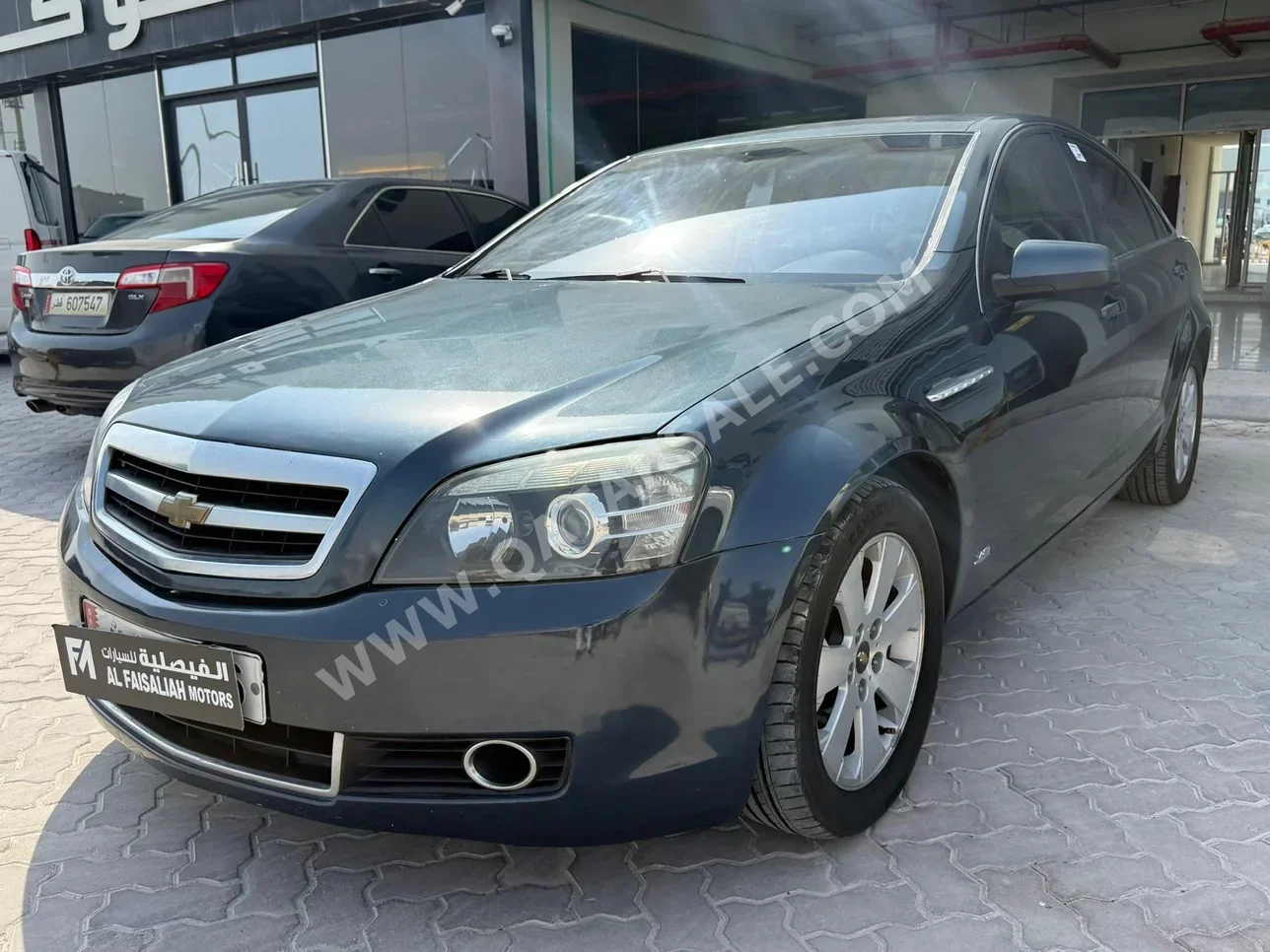 شفروليه كابرس أل أس 2013 اوتوماتيك 120,000 كم 8 سلندر دفع خلفي سيدان رمادي