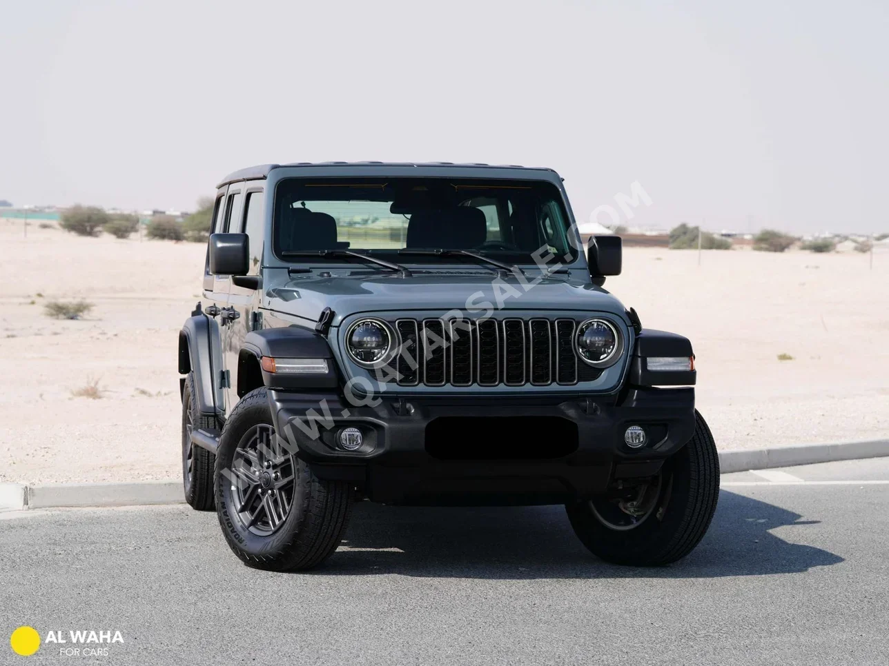 Jeep  Wrangler  Sahara  2025  Automatic  55 Km  6 Cylinder  Four Wheel Drive (4WD)  SUV  Gray  With Warranty