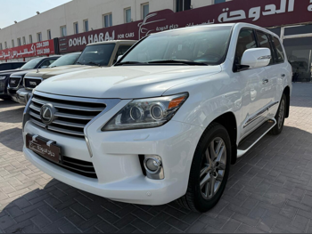 لكزس  ال اكس  570  2013  اوتوماتيك  197,000 كم  8 سلندر  دفع رباعي  اس يو في  أبيض