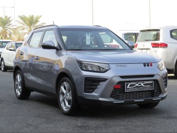 سانغ يونغ  تفولي  2024  اوتوماتيك  0 كم  4 سلندر  سحب امامي  اس يو في  فضي  تحت الضمان