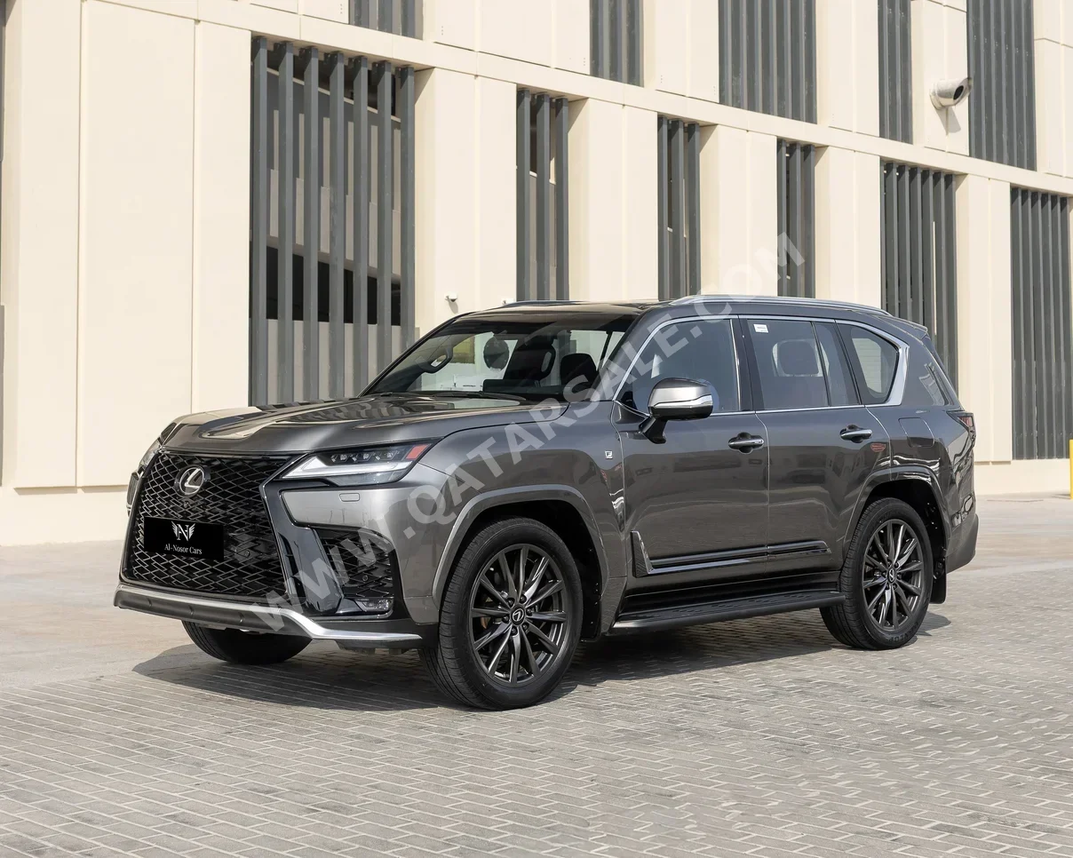 Lexus  LX  600 F Sport  2023  Automatic  40,000 Km  6 Cylinder  Four Wheel Drive (4WD)  SUV  Gray  With Warranty