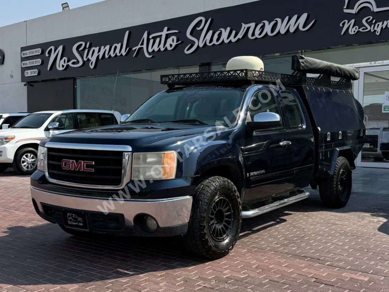 جي ام سي سييرا 2008 اوتوماتيك 142,000 كم 8 سلندر دفع رباعي بيكب أزرق غامق