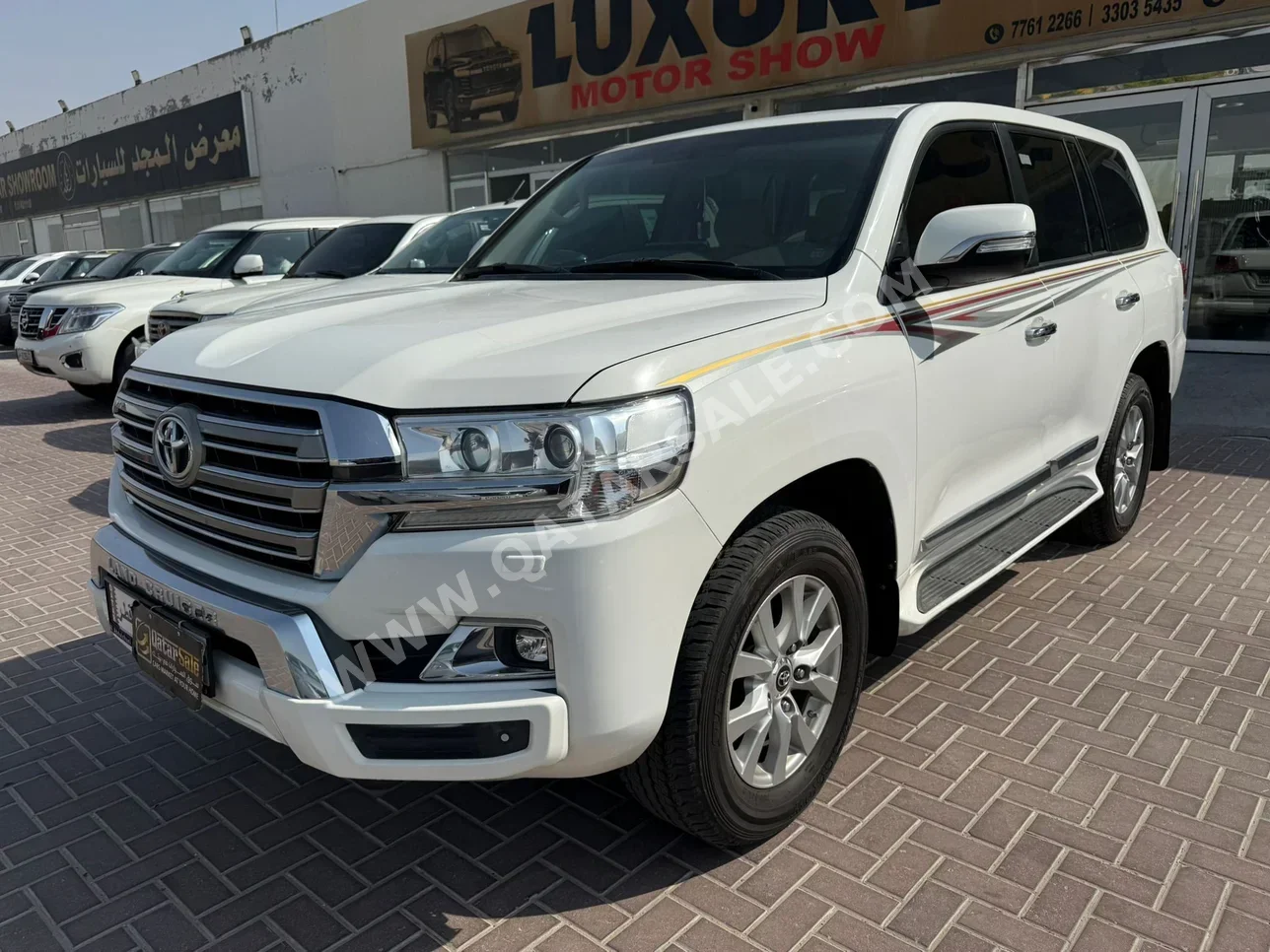 Toyota  Land Cruiser  GXR  2018  Automatic  201,000 Km  8 Cylinder  Four Wheel Drive (4WD)  SUV  White