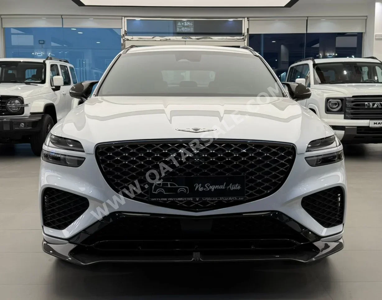 Genesis  GV 70  2023  Automatic  30,000 Km  6 Cylinder  Four Wheel Drive (4WD)  SUV  White  With Warranty
