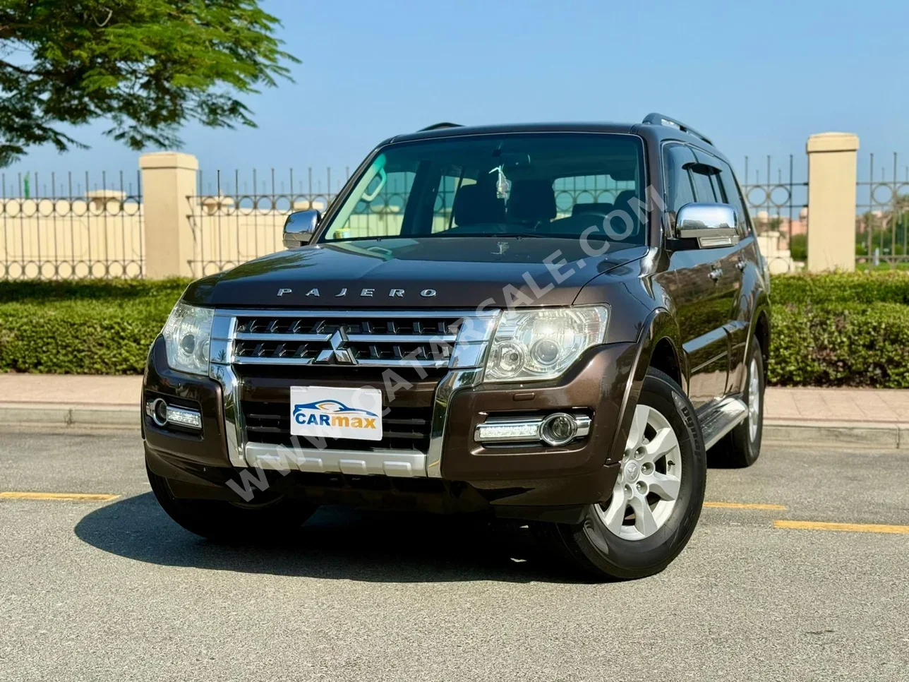 Mitsubishi Pajero GLS 2017 Automatic 130,000 Km 6 Cylinder Four Wheel Drive (4WD) SUV Brown