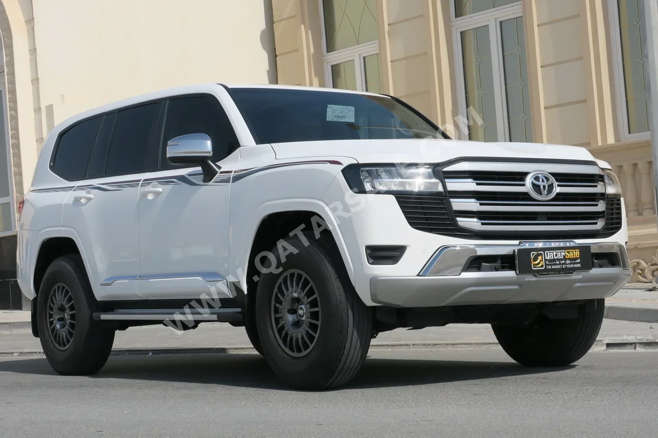 Toyota Land Cruiser GX 2024 Automatic 46,000 Km 6 Cylinder Four Wheel Drive (4WD) SUV White With Warranty