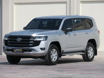 Toyota  Land Cruiser  GX  2025  Automatic  13,000 Km  6 Cylinder  Four Wheel Drive (4WD)  SUV  Silver  With Warranty