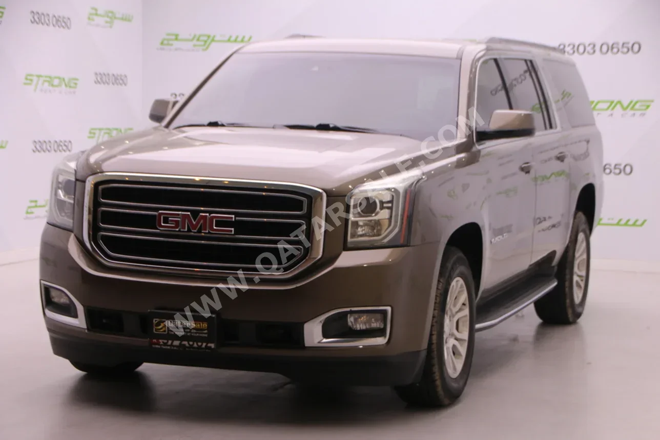 GMC  Yukon  XL  2016  Automatic  172,000 Km  8 Cylinder  Four Wheel Drive (4WD)  SUV  Brown