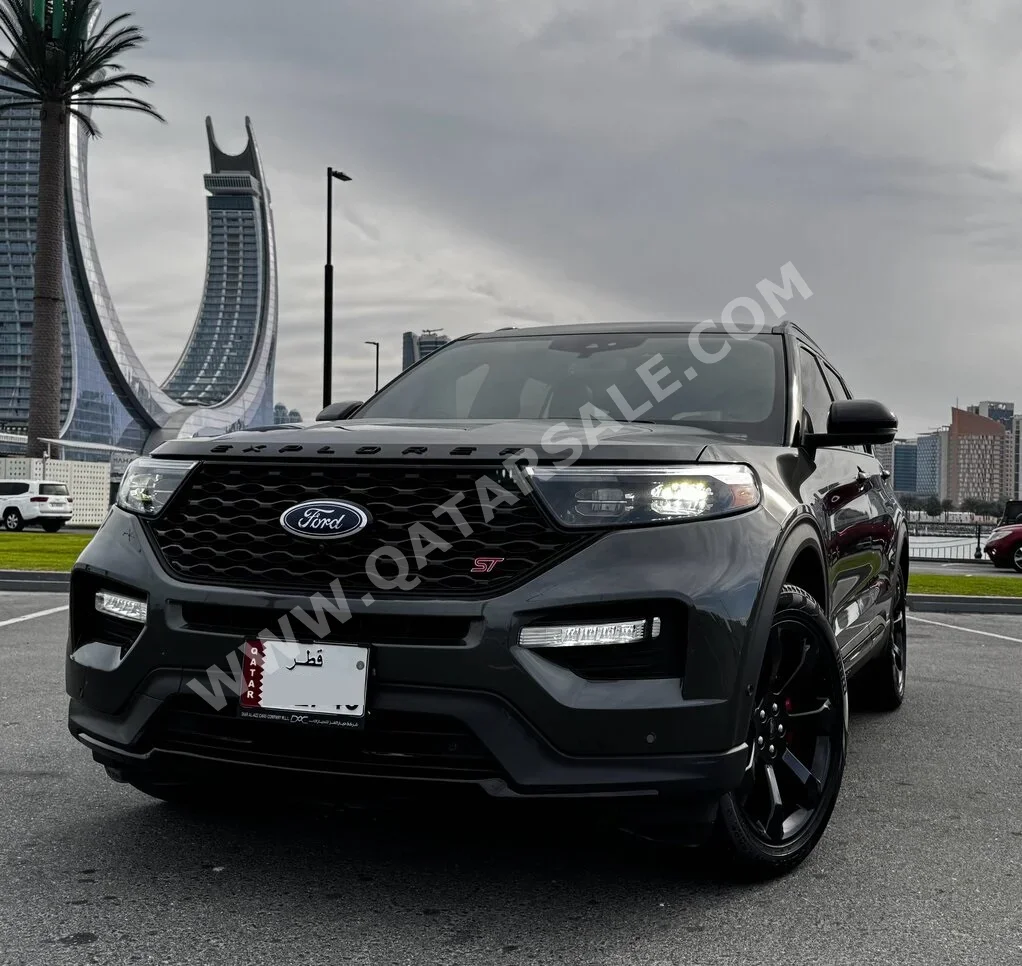 فورد اكسبلورر اس تي 2020 اوتوماتيك 170,000 كم 6 سلندر دفع رباعي اس يو في رمادي غامق