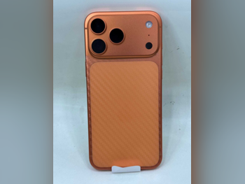 هواتف نقالة ابل  - ايفون 17  - برو ماكس  - برتقالي  - 256 جيجابايت  - تحت الضمان