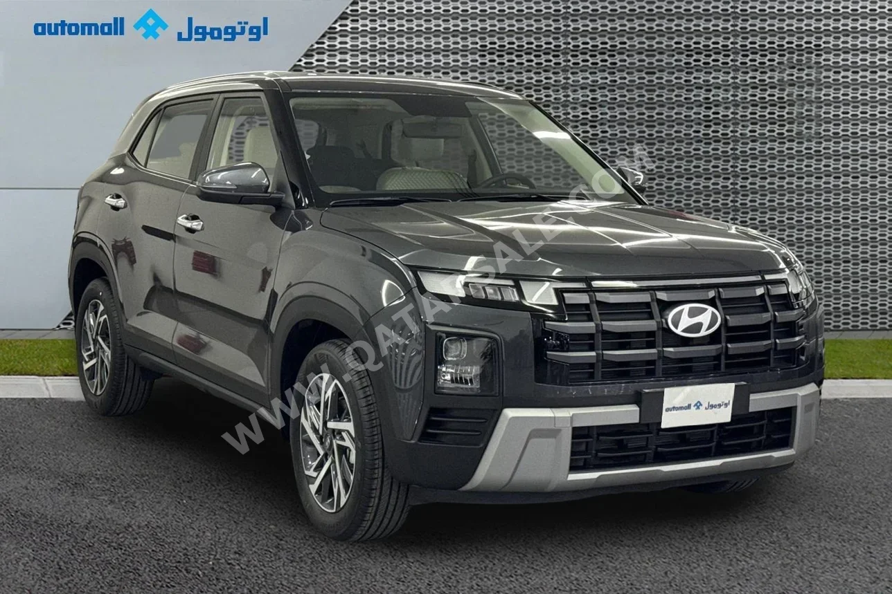هيونداي  كريتا  2026  اوتوماتيك  560 كم  4 سلندر  سحب امامي  اس يو في  رمادي  تحت الضمان