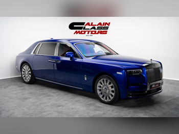 Rolls-Royce  Phantom  EWB  2024  Automatic  63 Km  12 Cylinder  Rear Wheel Drive (RWD)  Sedan  Blue