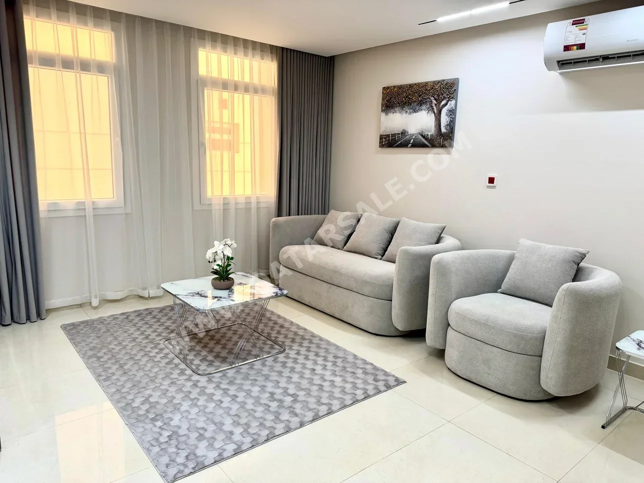 1 غرف نوم  شقة  للايجار  في الدوحة -  المنصورة  مفروشة بالكامل