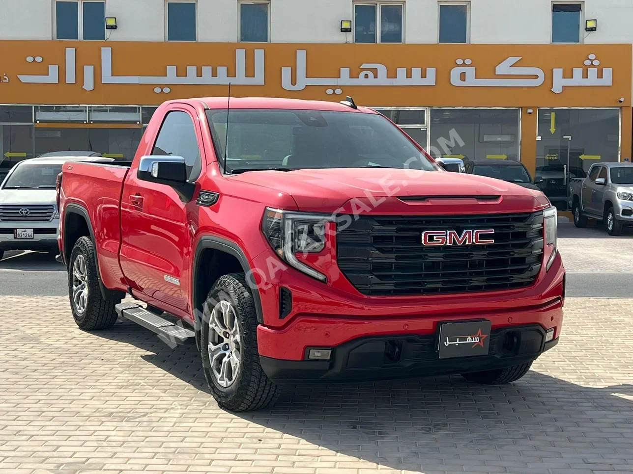 GMC  Sierra  Elevation  2025  Automatic  75,000 Km  8 Cylinder  Four Wheel Drive (4WD)  Pick Up  Red  With Warranty