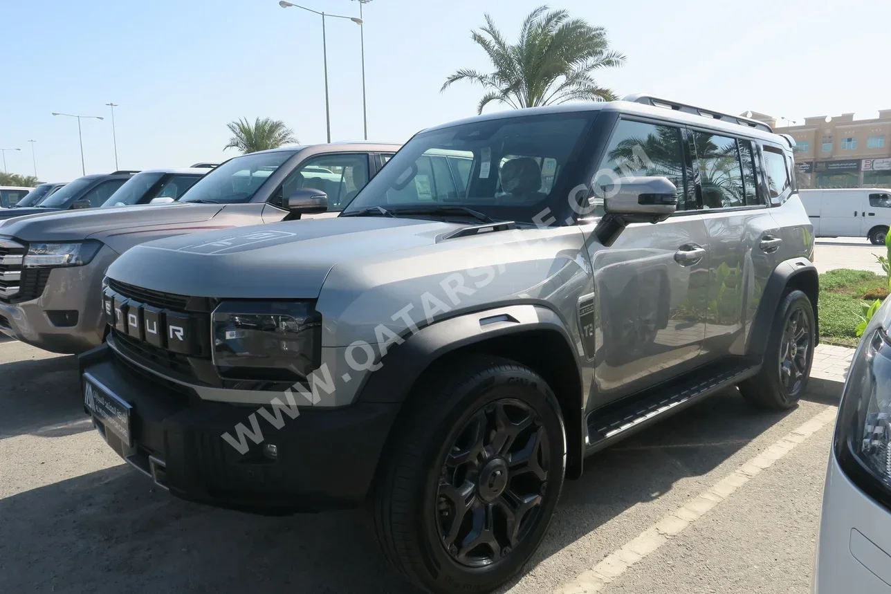 Jetour  T2  Luxury  2025  Automatic  17,000 Km  4 Cylinder  Four Wheel Drive (4WD)  SUV  Silver  With Warranty