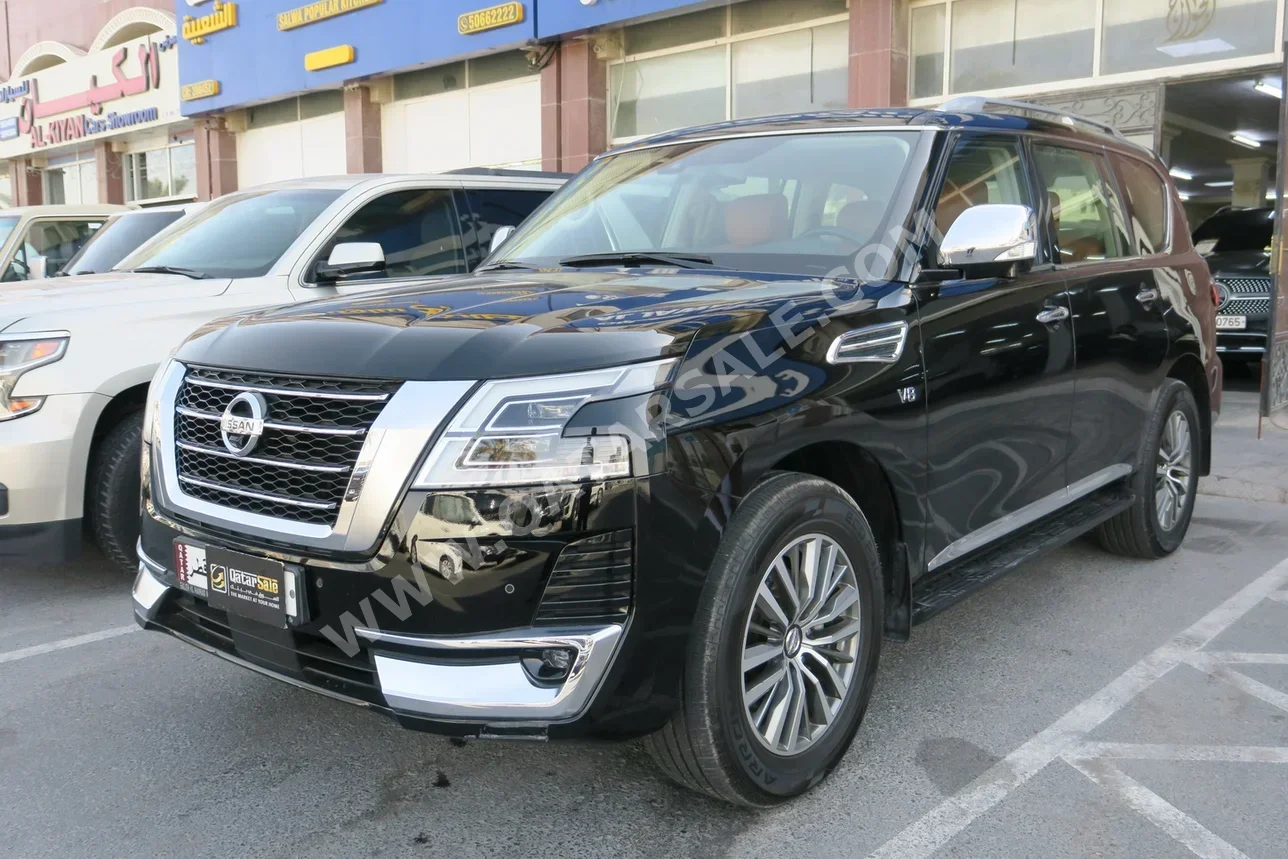 نيسان  باترول  بلاتنيوم  2020  اوتوماتيك  129,000 كم  8 سلندر  دفع رباعي  اس يو في  أسود