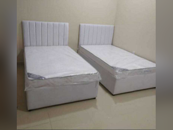 الأسّرة - لايف ستايل  - مزدوج  - أبيض  - متضمنة المرتبة