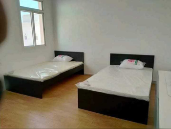 الأسّرة - لايف ستايل  - مزدوج  - أسود  - متضمنة المرتبة