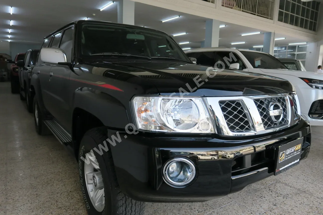 نيسان  باترول  سفاري  2024  عادي  2,000 كم  6 سلندر  دفع رباعي  اس يو في  أسود  تحت الضمان