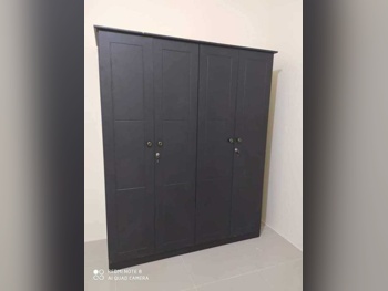 خزائن ودواليب الملابس والزينة - دوحة فيرنيتشر  - خزائن  - أسود