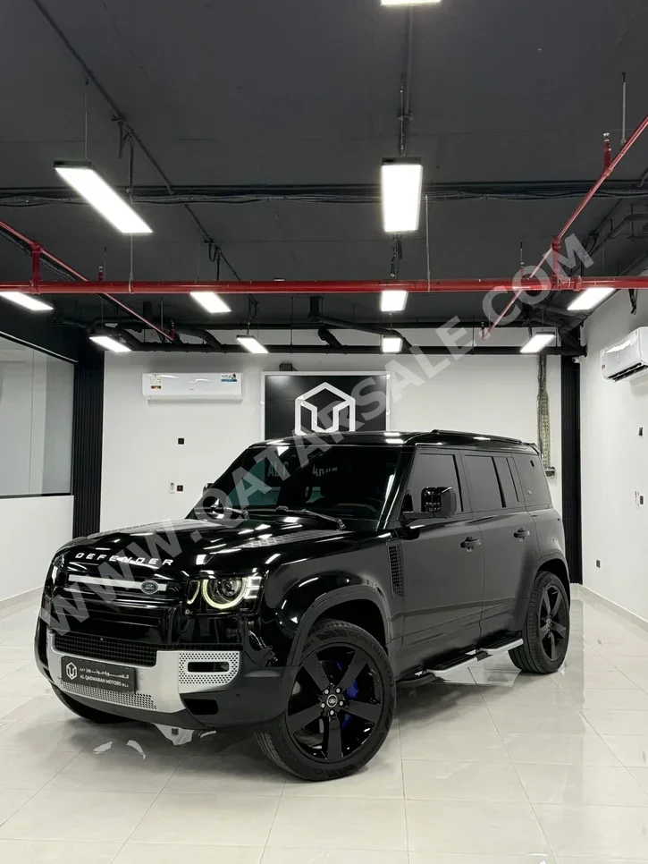 Land Rover  Defender  110 HSE  2024  Automatic  64,000 Km  6 Cylinder  Four Wheel Drive (4WD)  SUV  Black  With Warranty