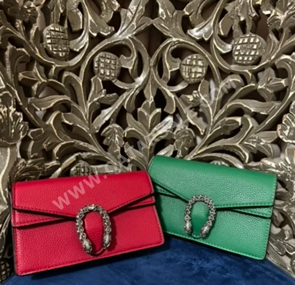 Purses  - Gucci  - Green  - Faux Leather  - For Women