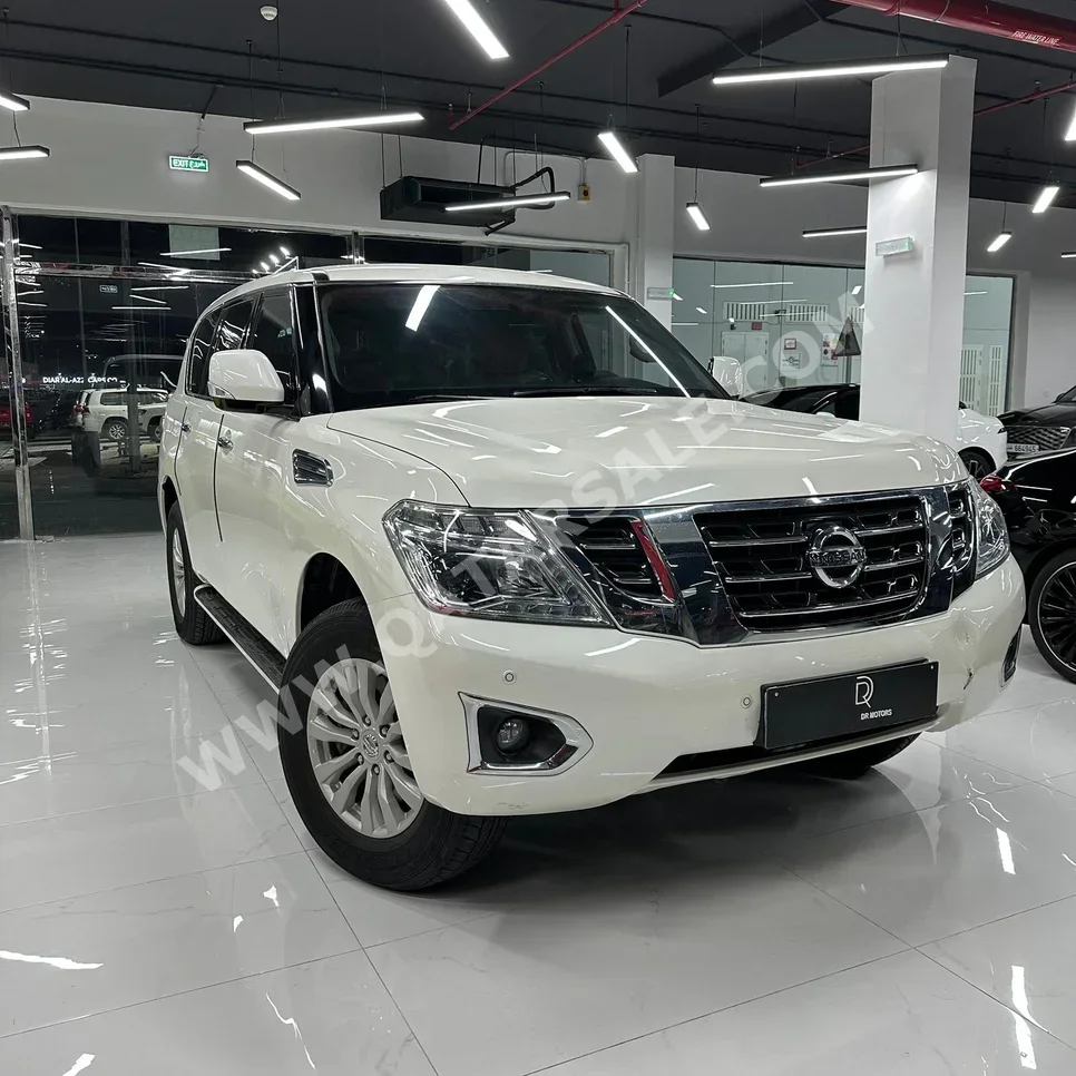 Nissan Patrol SE 2018 Automatic 84,000 Km 8 Cylinder Four Wheel Drive (4WD) SUV White