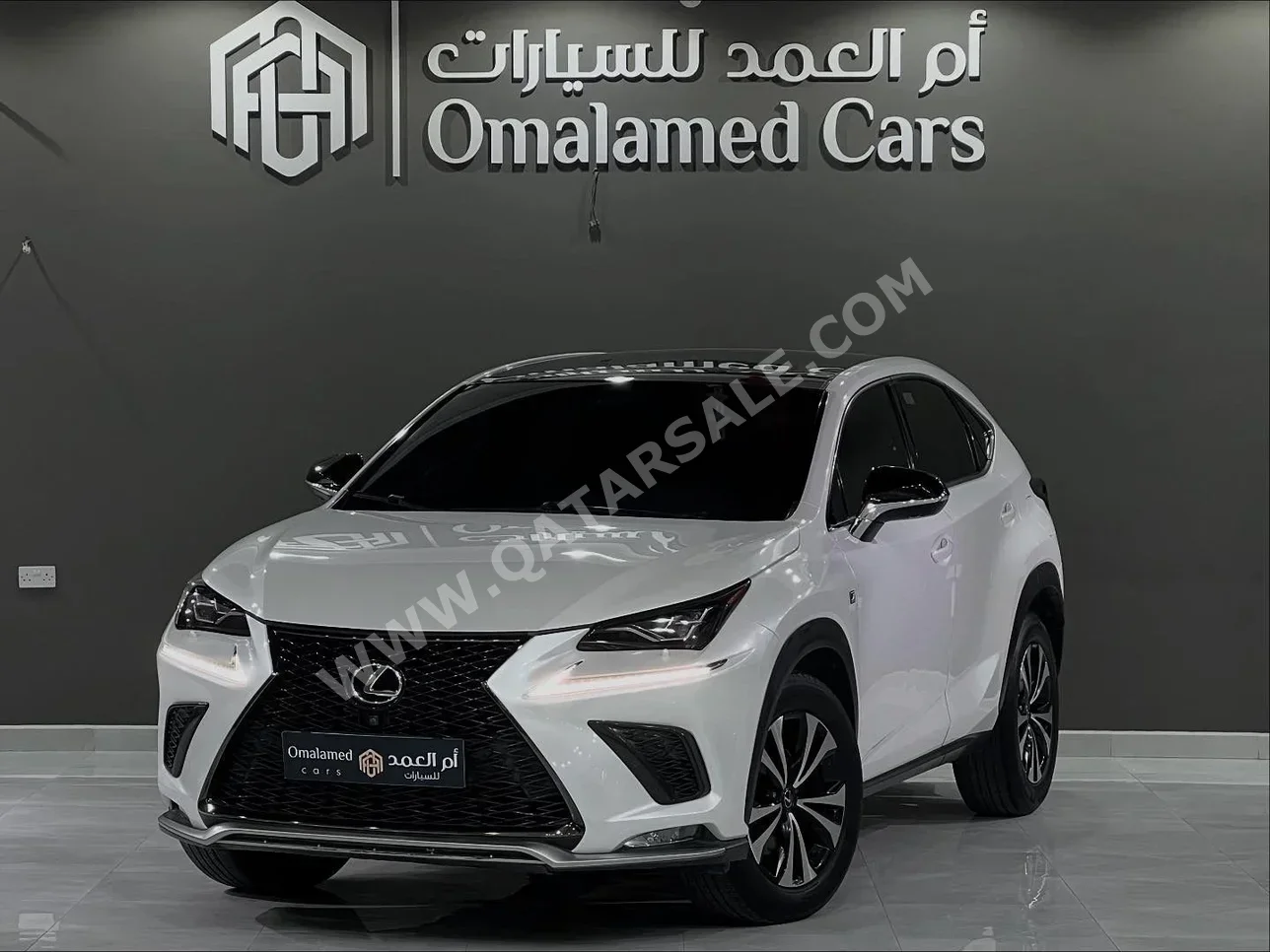 لكزس  ان اكس  300 اف سبورت  2018  اوتوماتيك  73,500 كم  4 سلندر  دفع كلي مستمر  اس يو في  أبيض